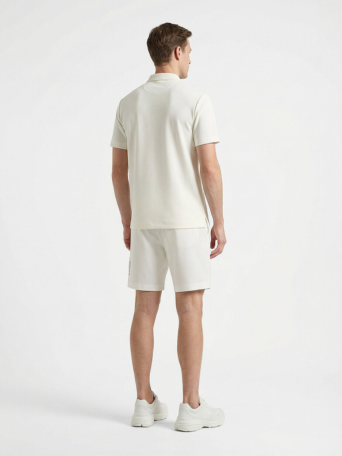 Ekru Doğal Akışlı Regular Fit Tişört - 3