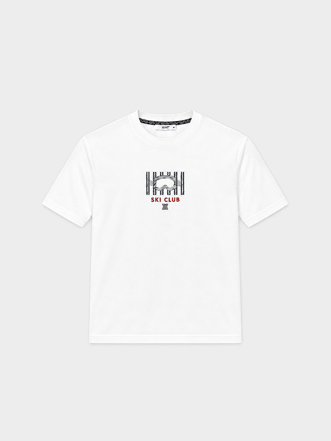 Ekru Pamuk Dokulu Regular Fit Tişört