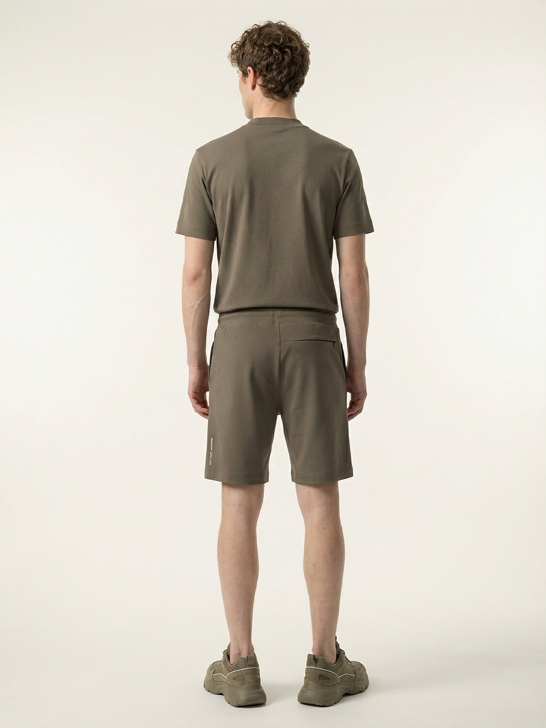 Haki Doğal Akışlı Regular Fit Tişört - 3