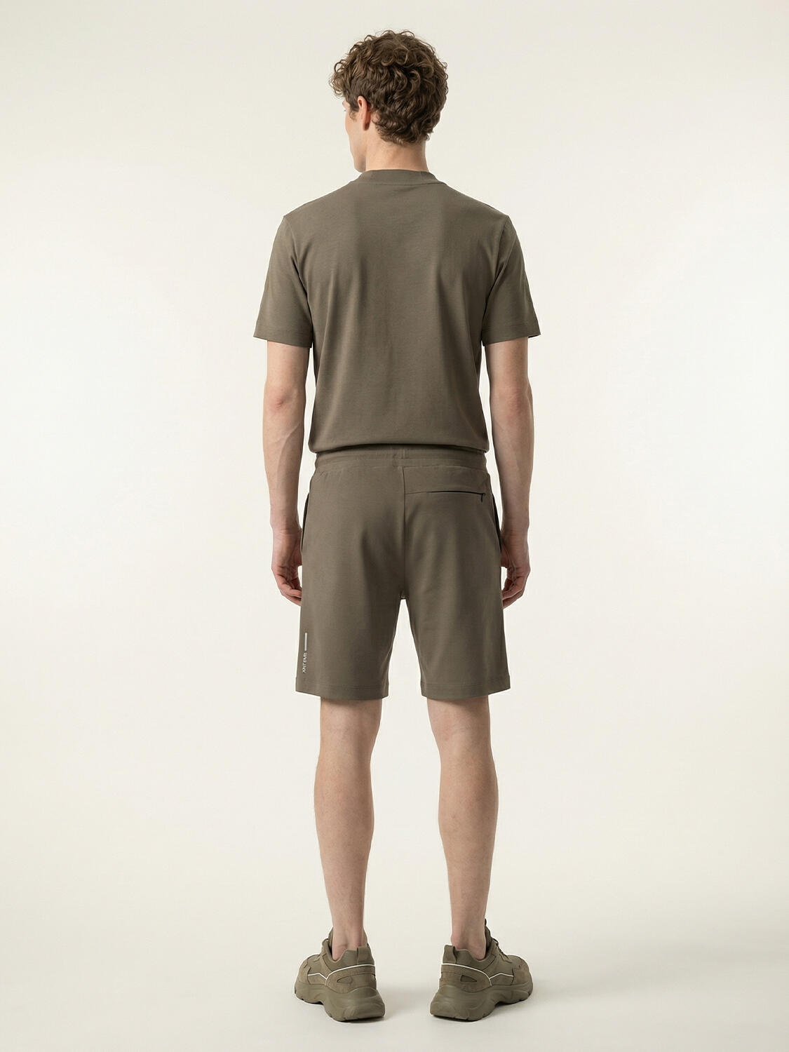 Haki Doğal Akışlı Regular Fit Tişört - 3