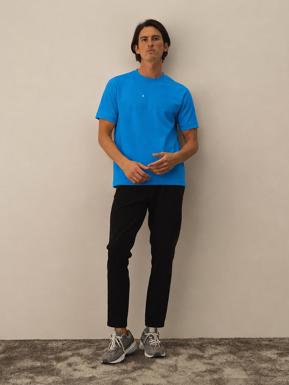 Mavi Regular Fit Bisiklet Yaka Pamuklu Tişört - 2