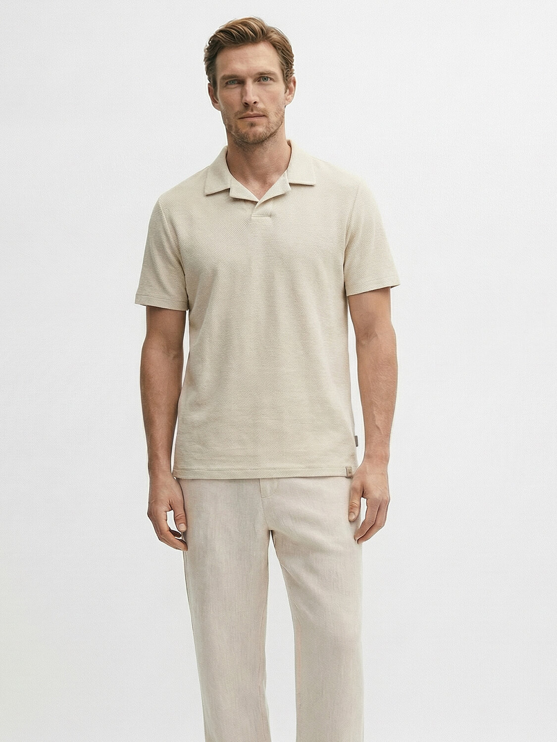 Naturel Formunu Koruyan Regular Fit Tişört - 1