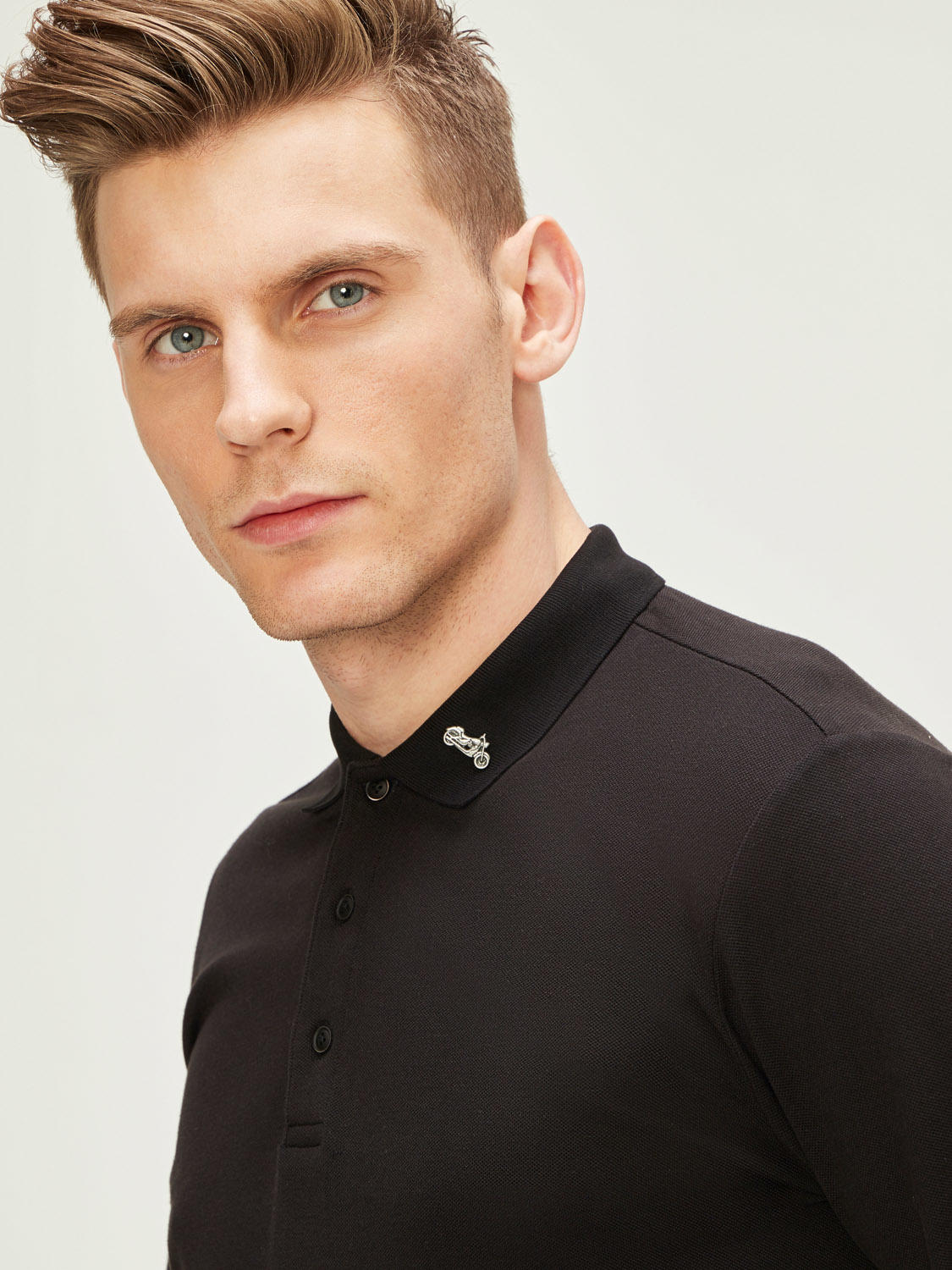 Polo Yaka Pamuklu Slim Fit Tişört
