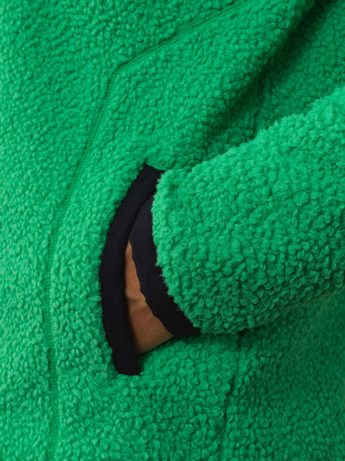 Garni Detailed Regular Fit Lamb Jacket - Xint