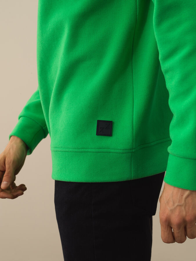 Half Zippered Regular Fit Sweatshirt - Xint