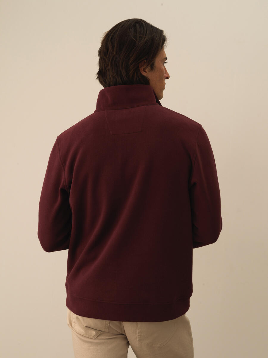 Half Zippered Regular Fit Sweatshirt - 4