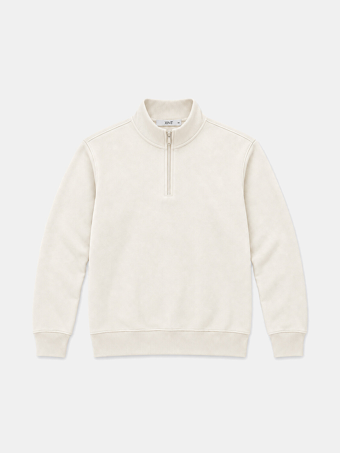 Half Zippered Regular Fit Sweatshirt - 1