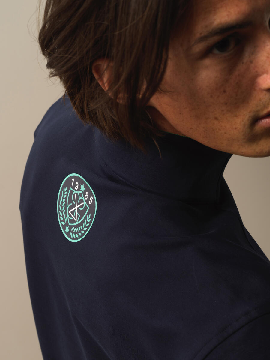 Half Zippered Regular Fit Sweatshirt - 3