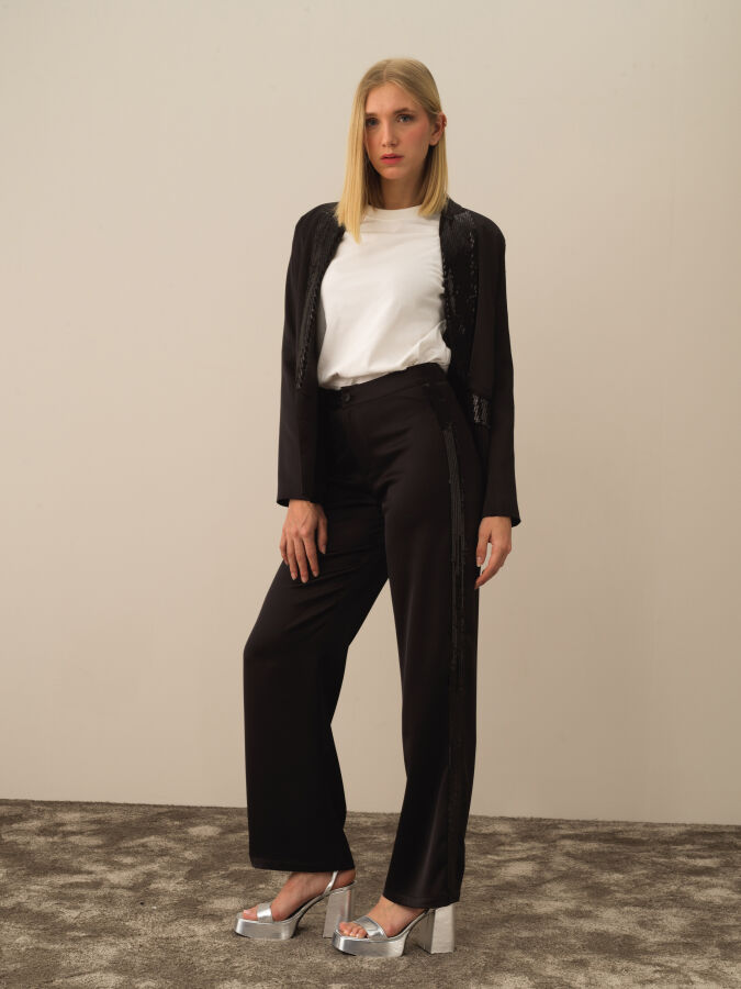 High Waist Oversized Pants - Xint