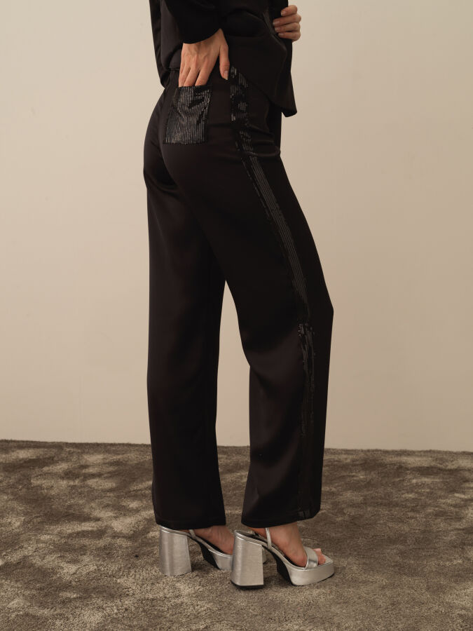 High Waist Oversized Pants - Xint