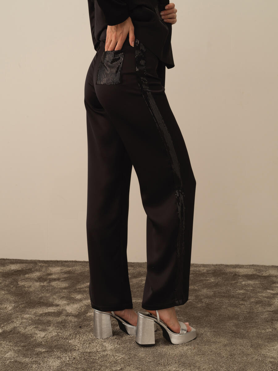High Waist Oversized Pants - 2