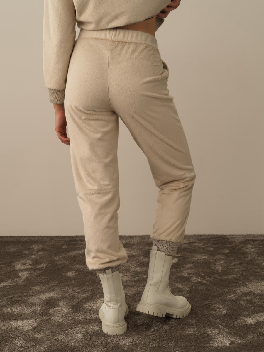 High Waist Oversized Sweat Pants - 3