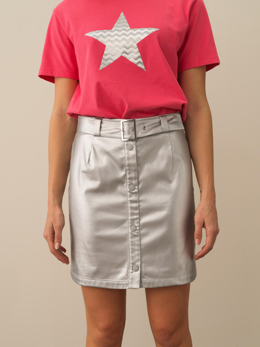 High Waist Regular Fit Skirt