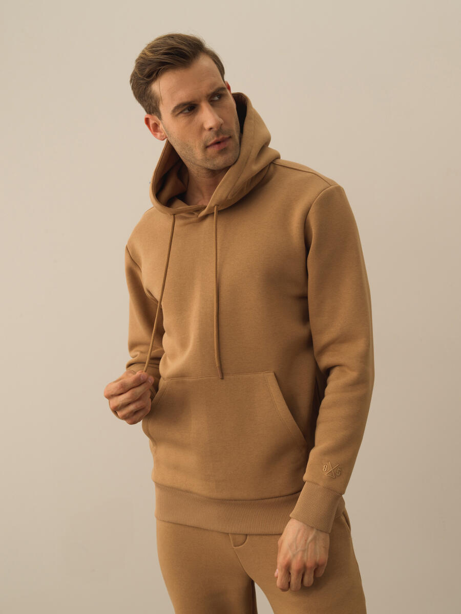 Hooded Regular Fit Basic Sweatshirt
