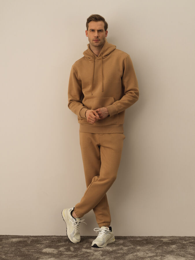 Hooded Regular Fit Basic Sweatshirt - Xint
