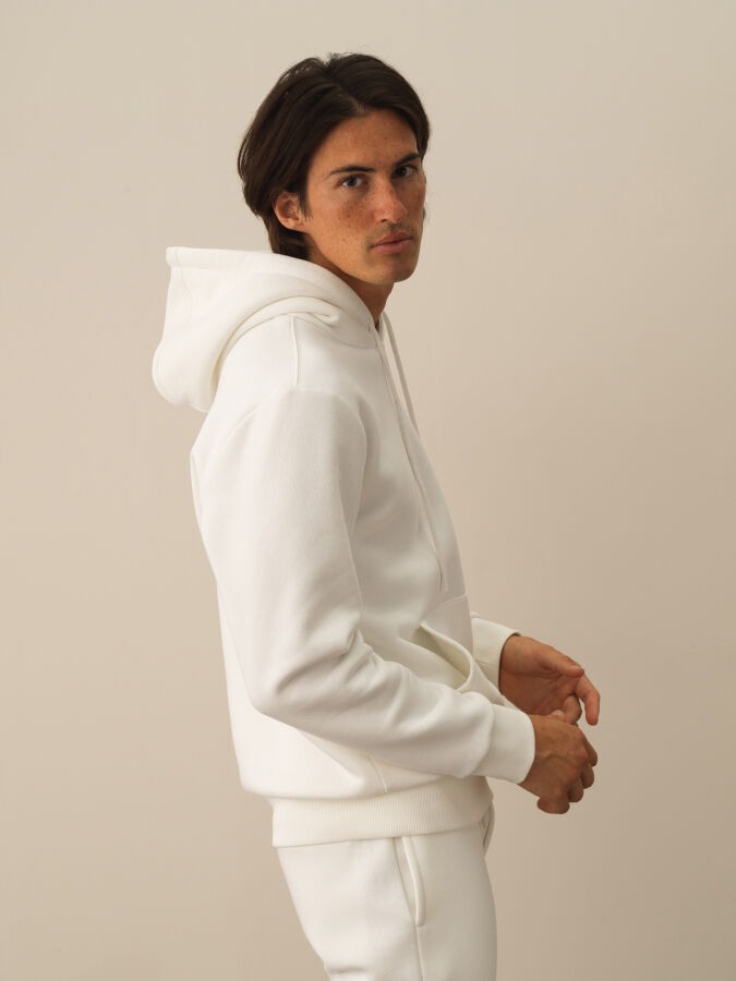 Hooded Regular Fit Basic Sweatshirt - Xint