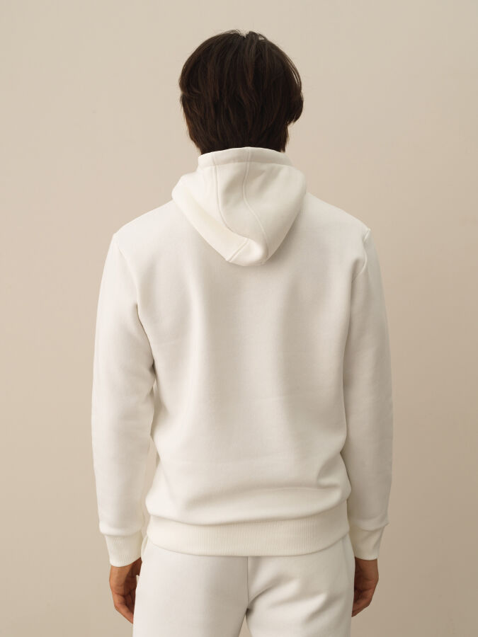 Hooded Regular Fit Basic Sweatshirt - Xint