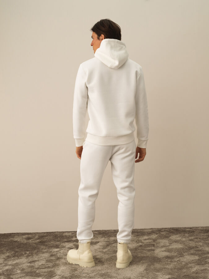 Hooded Regular Fit Basic Sweatshirt - Xint