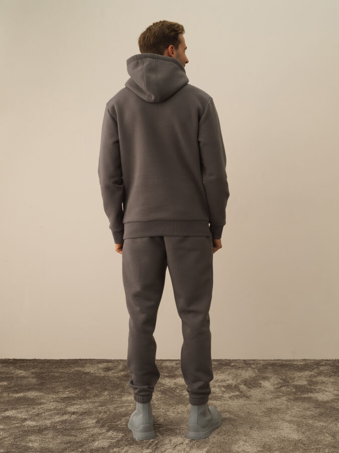 Hooded Regular Fit Basic Sweatshirt - Xint