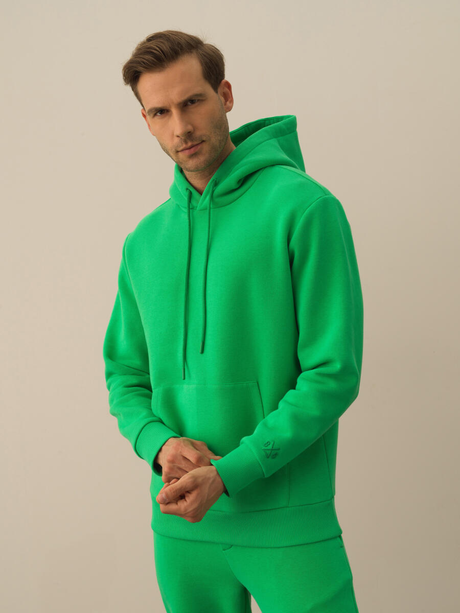 Hooded Regular Fit Basic Sweatshirt