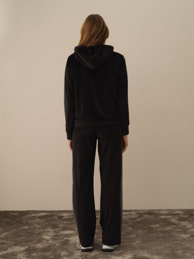 Hooded Regular Fit Sweat Jacket - Xint