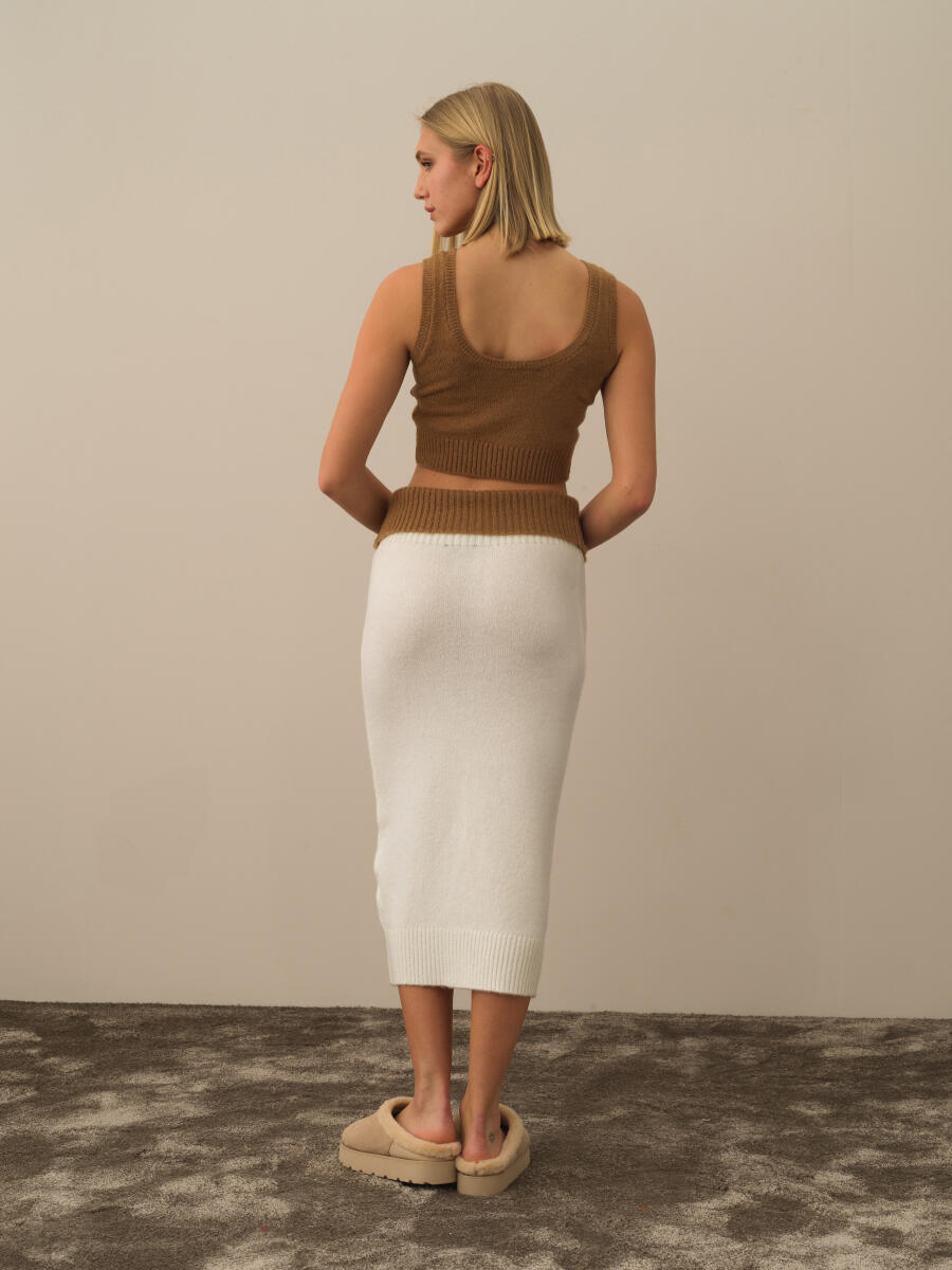 Camel Lüks Pamuk Dokulu Regular Fit Atlet - 3