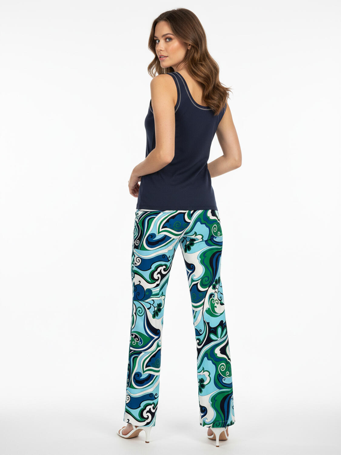 Lacivert Pamuk Dokulu Regular Fit Atlet - 3