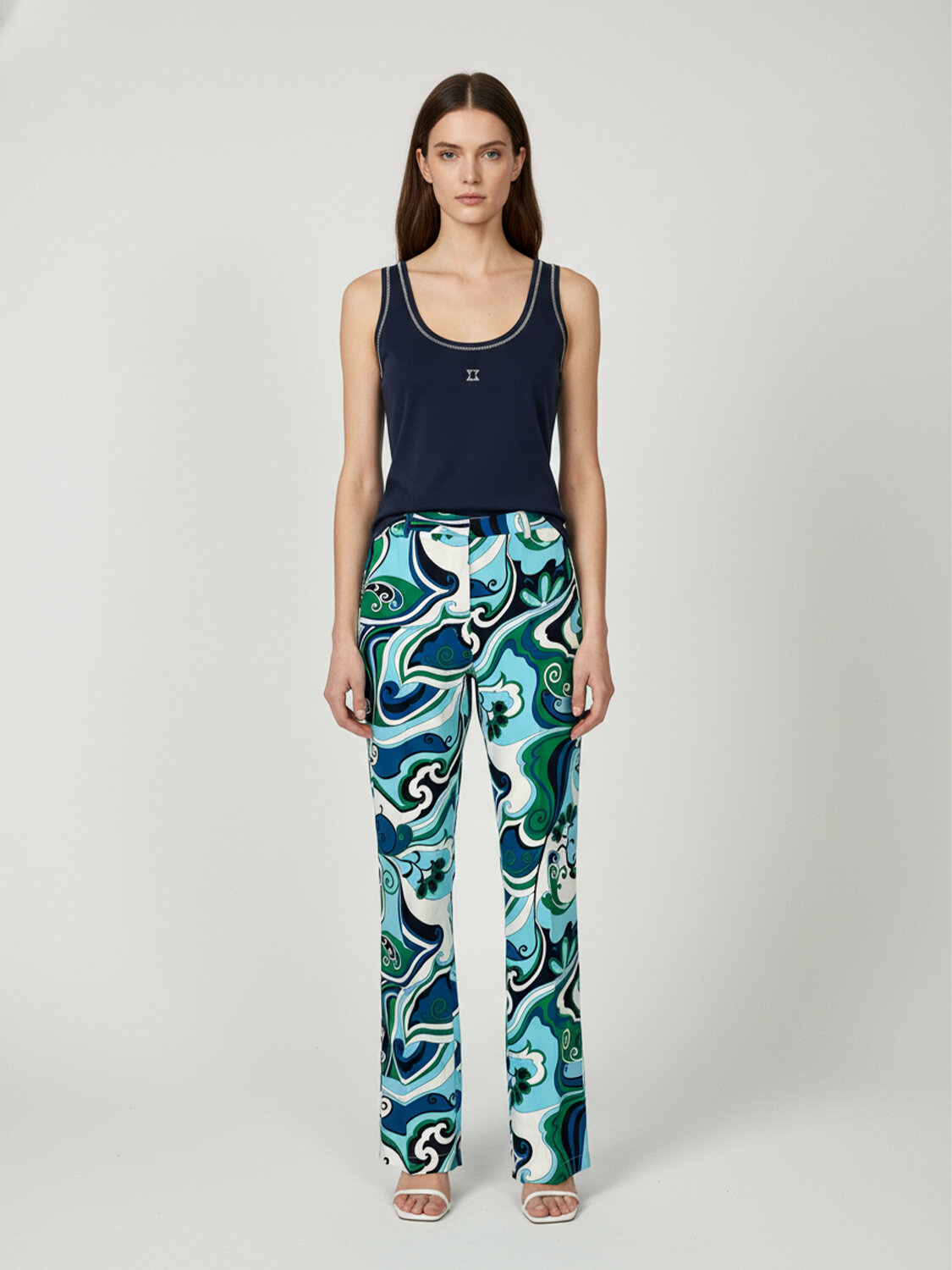 Lacivert Pamuk Dokulu Regular Fit Atlet (1)