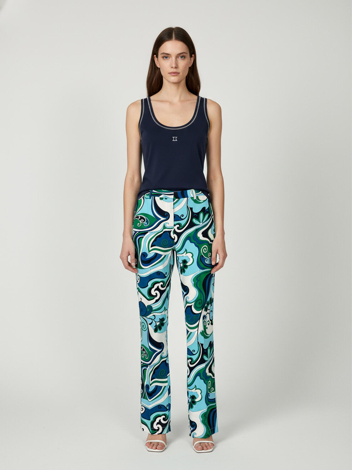 Lacivert Pamuk Dokulu Regular Fit Atlet - 2