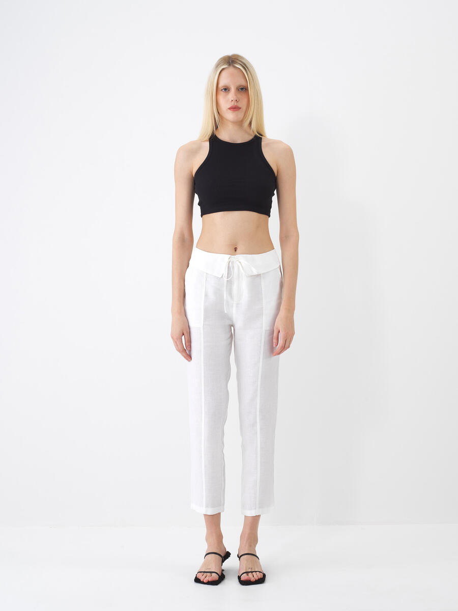 Siyah Pamuk Dokulu Slim Fit Atlet - 2