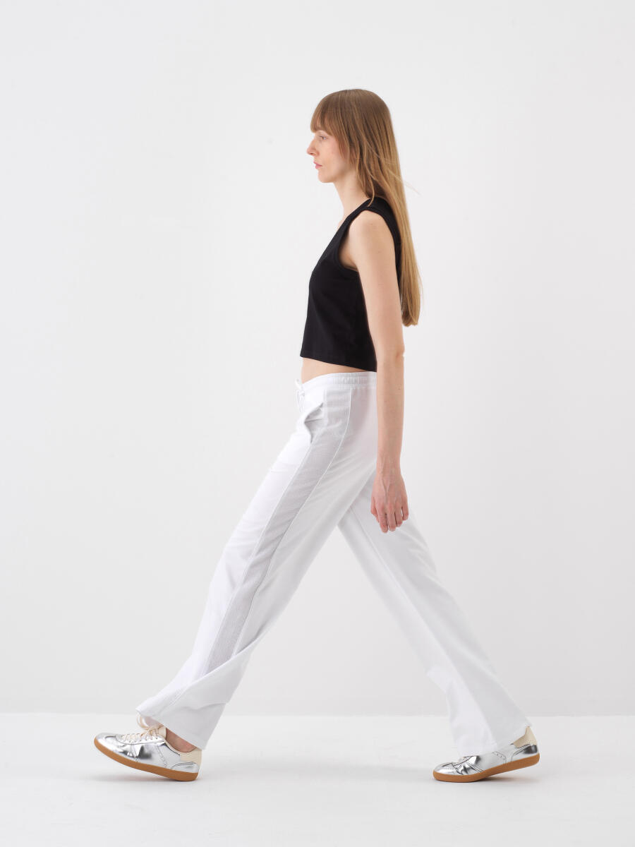 Siyah Pamuk Dokulu Slim Fit Atlet - 3