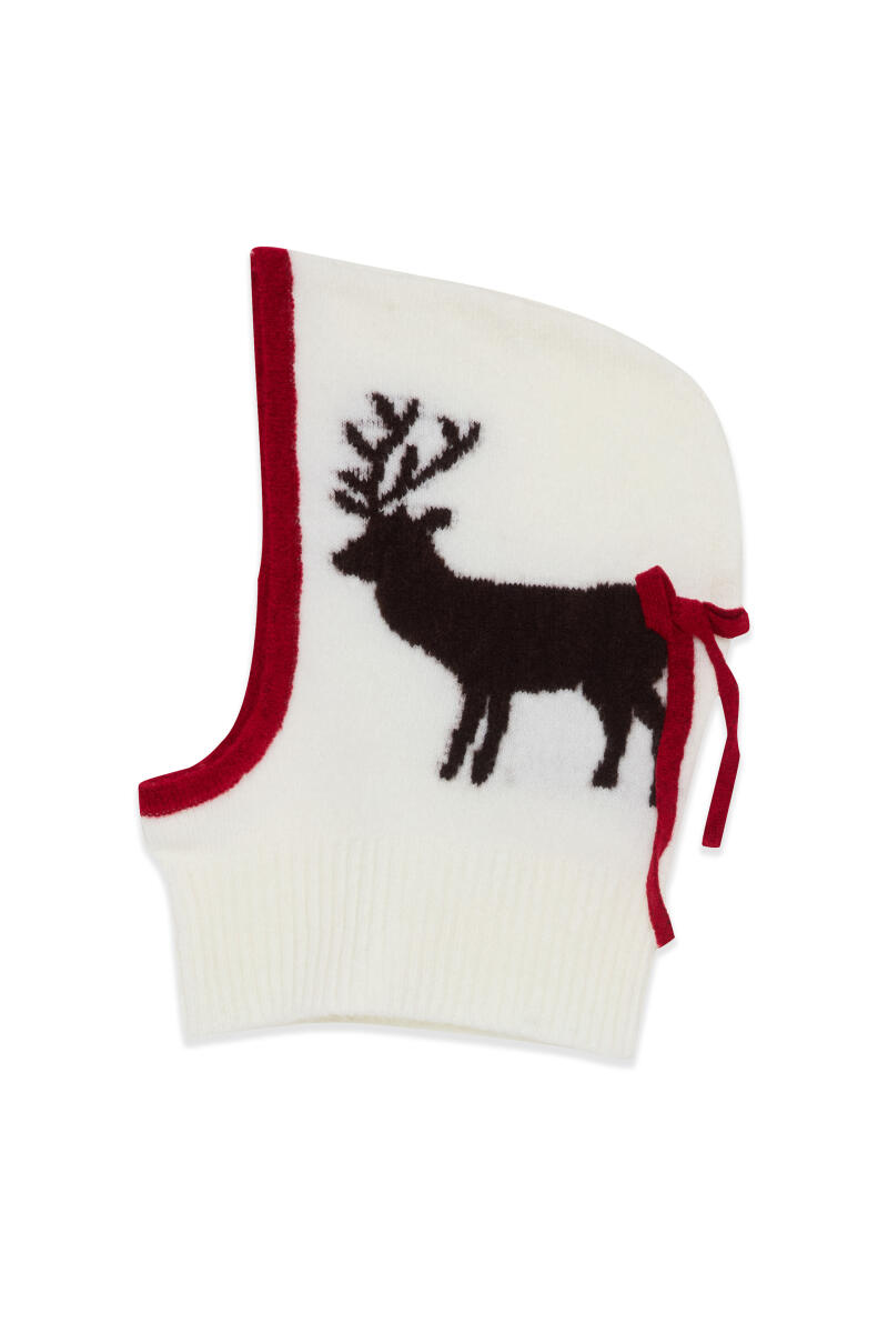 Ekru Yumuşak Dokulu Regular Fit Bere - 4