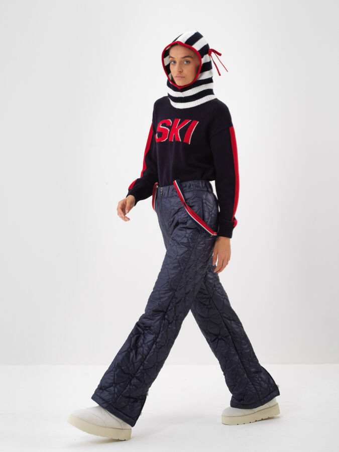 Lacivert Yumuşak Dokulu Regular Fit Bere - Xint