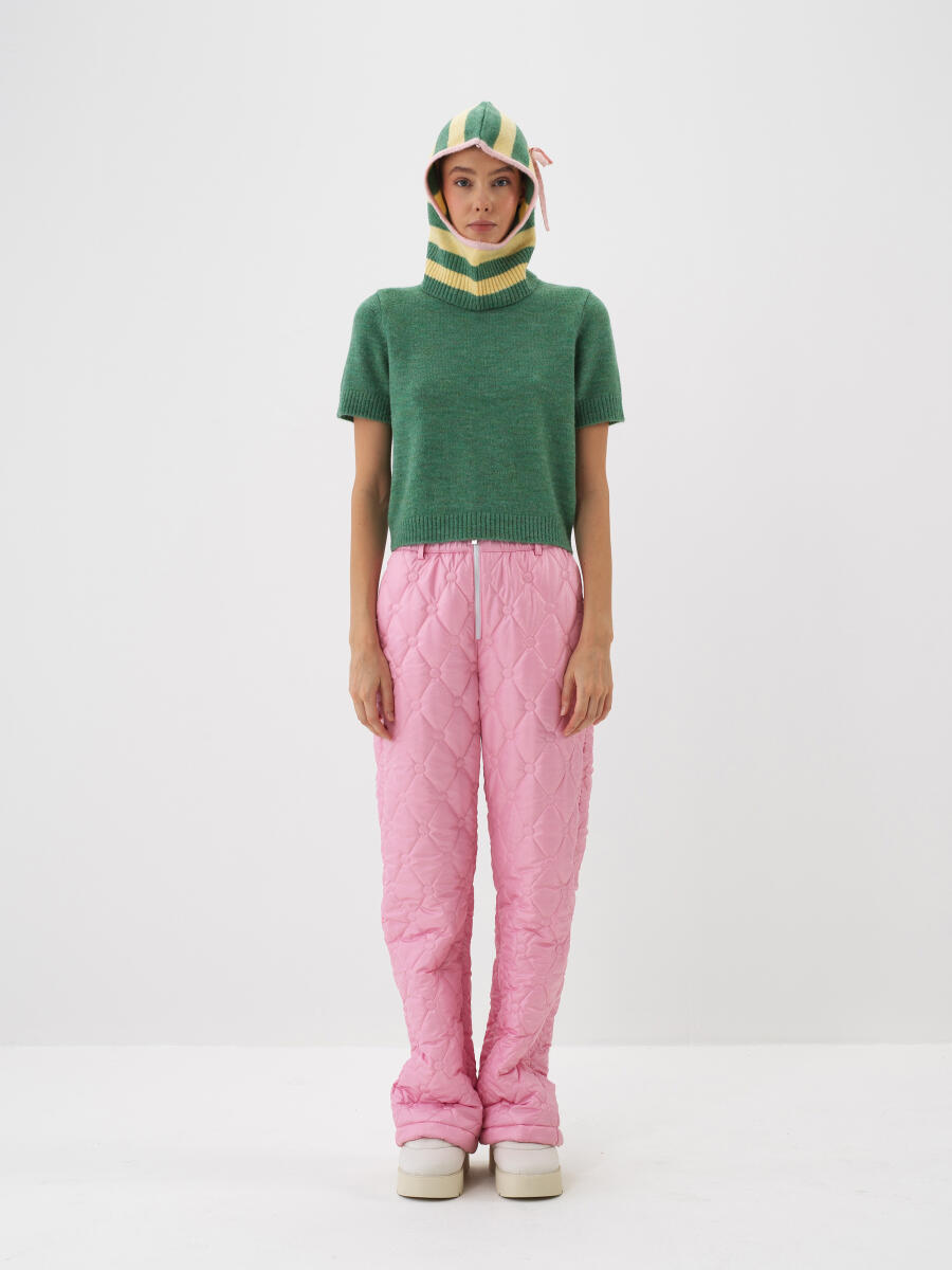 Sarı Yumuşak Dokulu Regular Fit Bere - 3