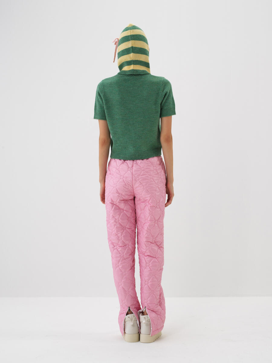 Sarı Yumuşak Dokulu Regular Fit Bere - 5