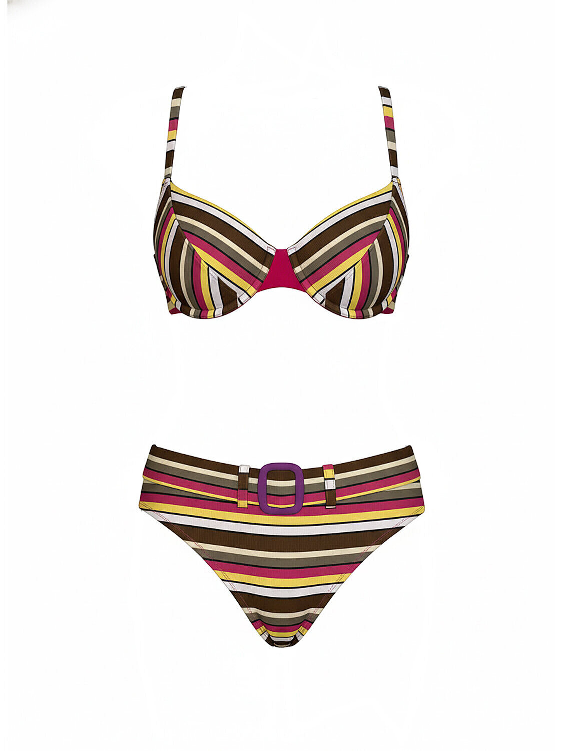 Fuşya Formunu Koruyan Regular Fit Bikini Altı - 4