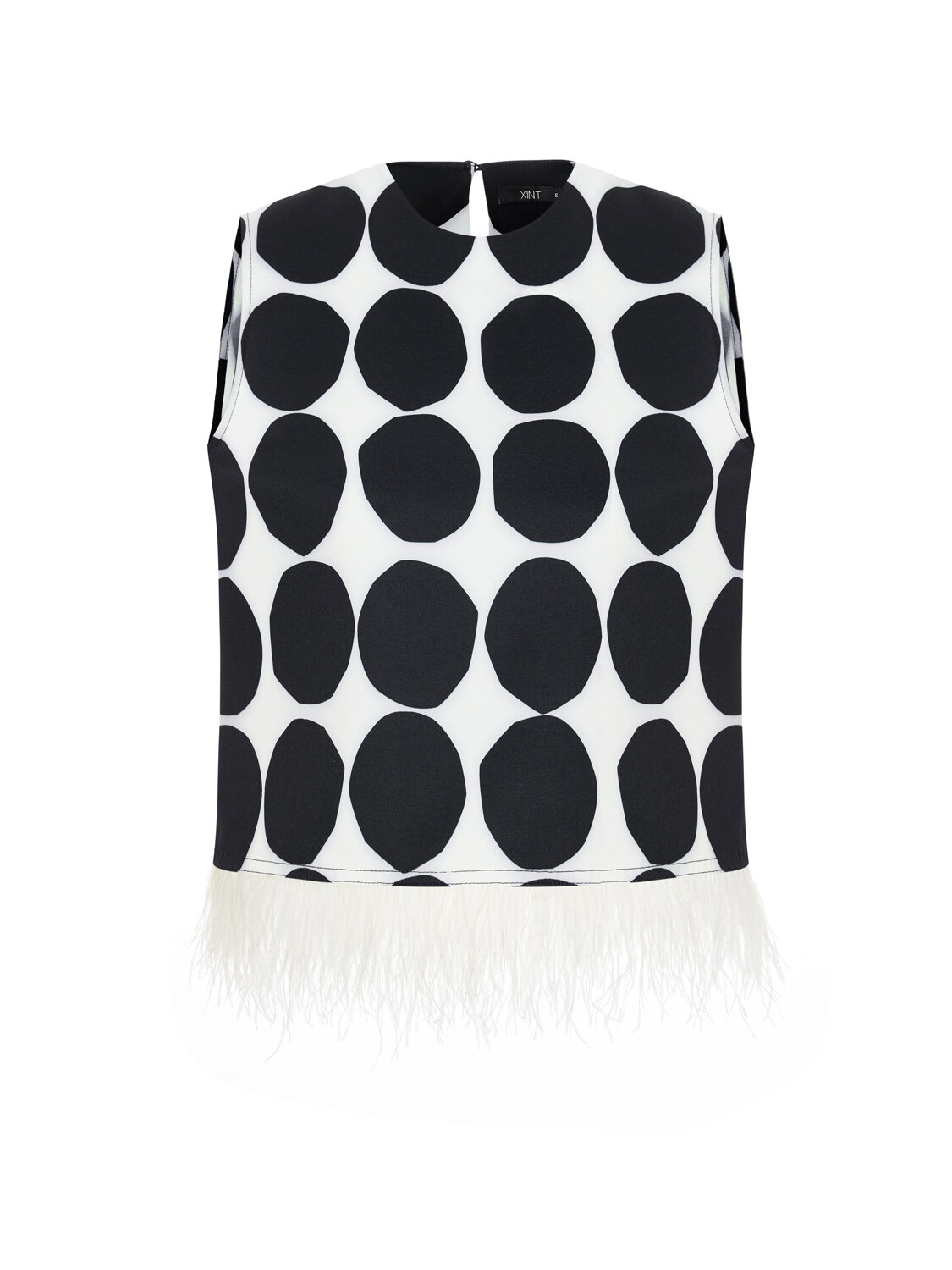 Siyah Formunu Koruyan Oversize Bluz - Xint