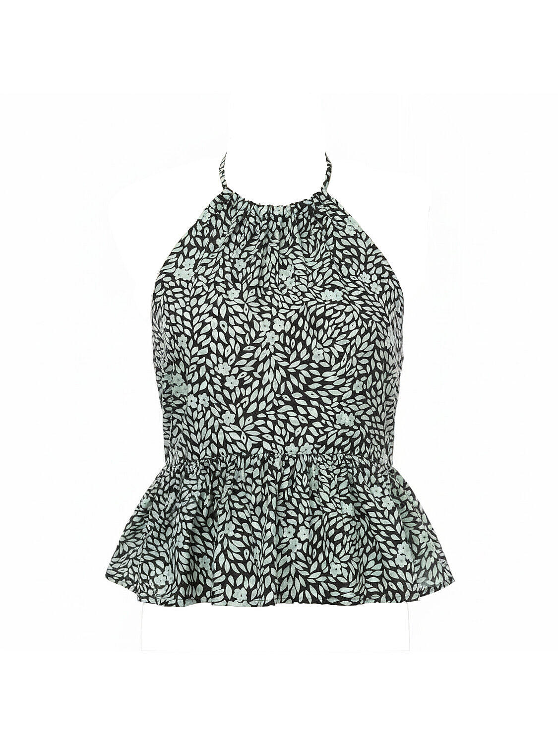 Siyah Pamuk Dokulu Regular Fit Bluz (4)