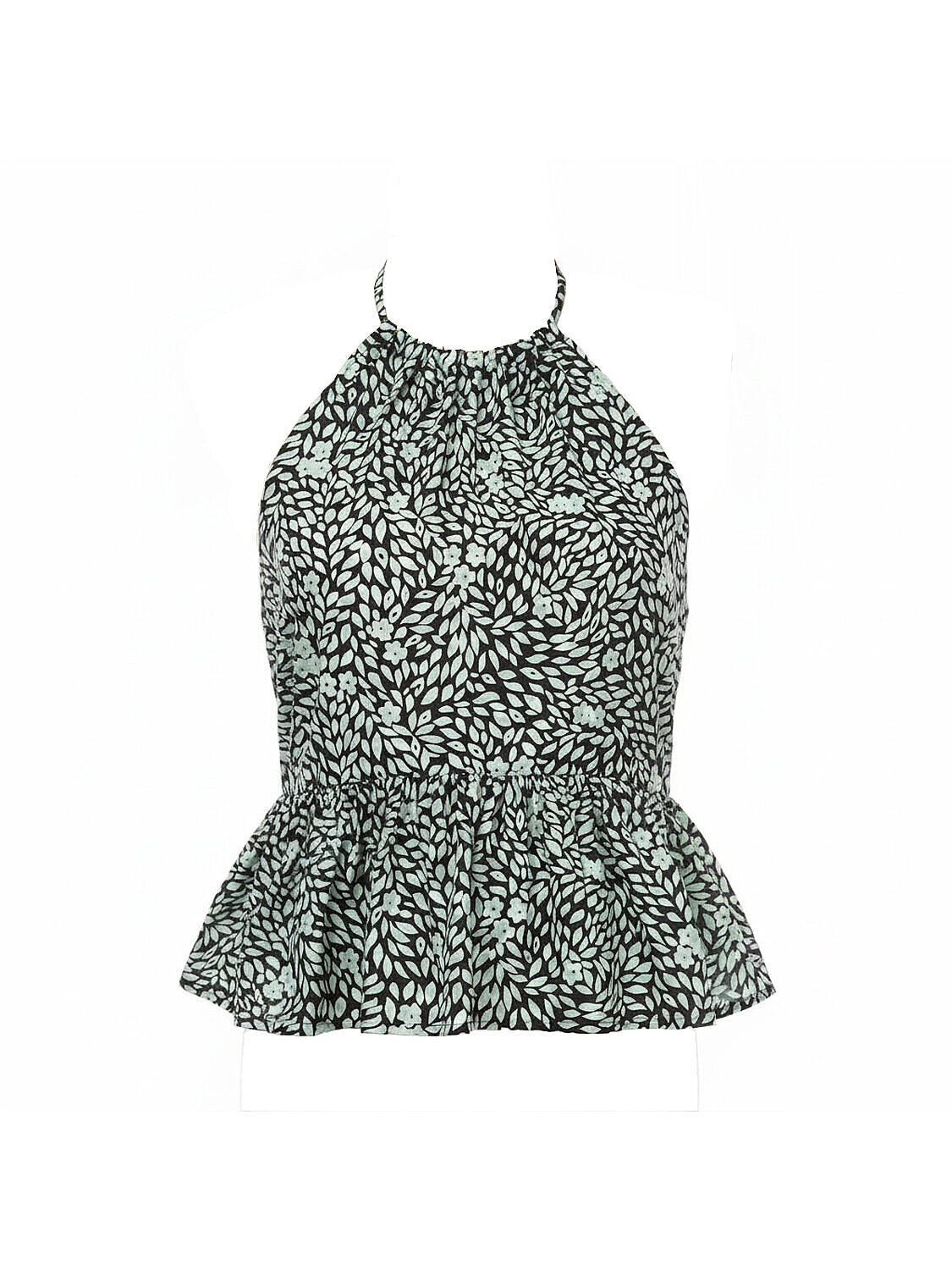 Siyah Pamuk Dokulu Regular Fit Bluz (4)