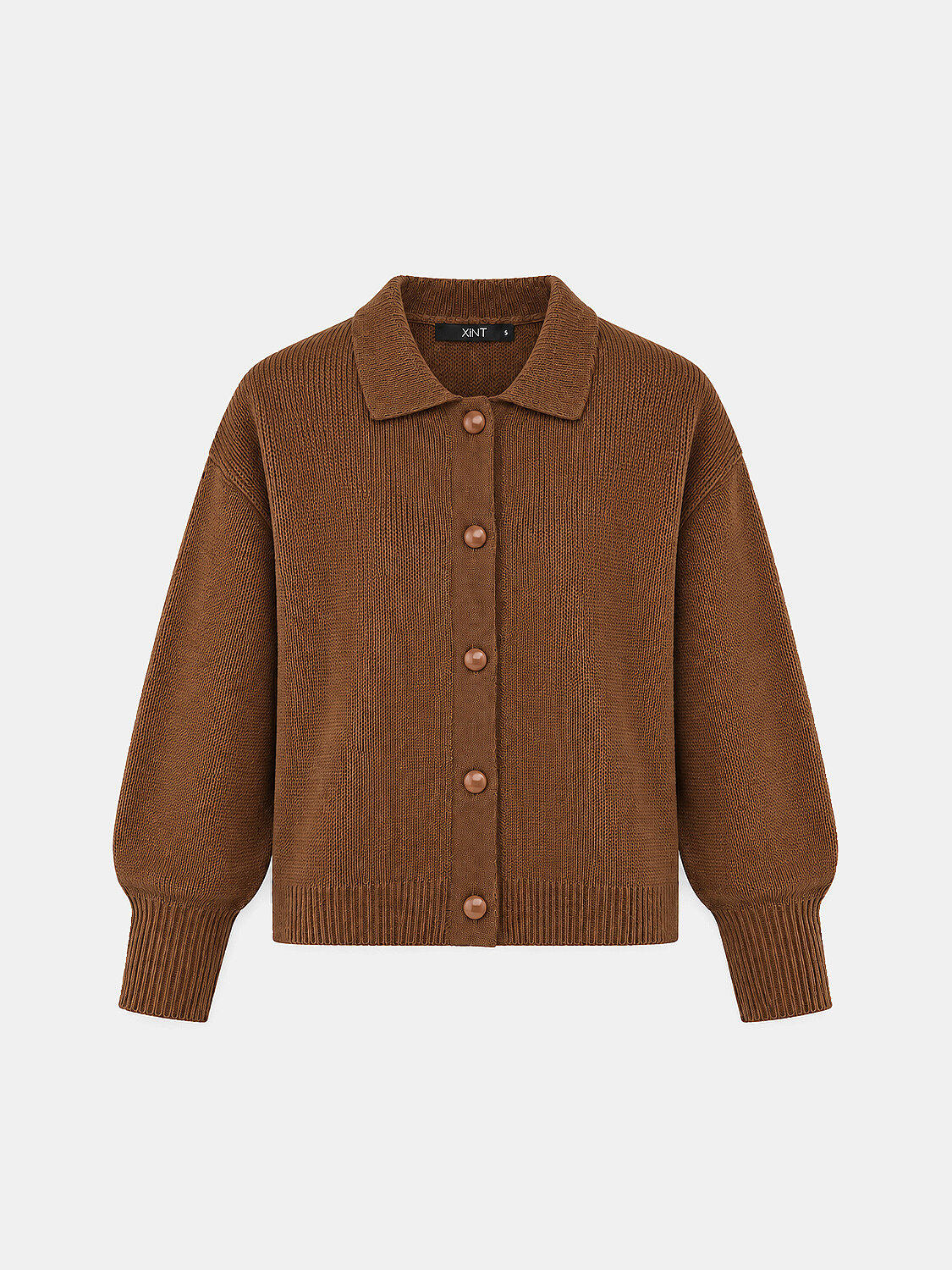 Camel Oversize Yünlü Ceket