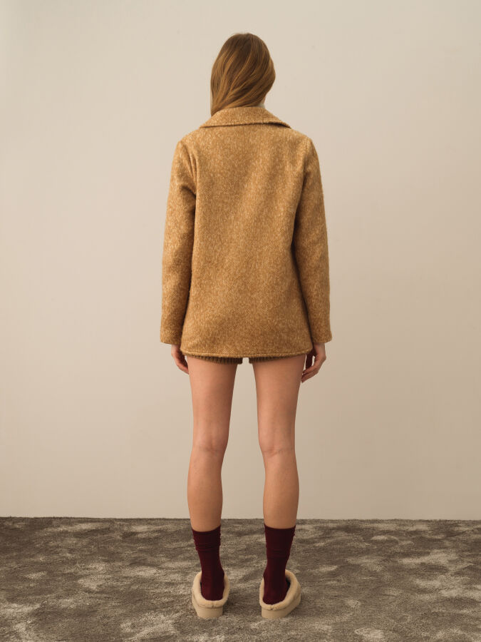 Camel Regular Fit Pamuklu Ceket - 4