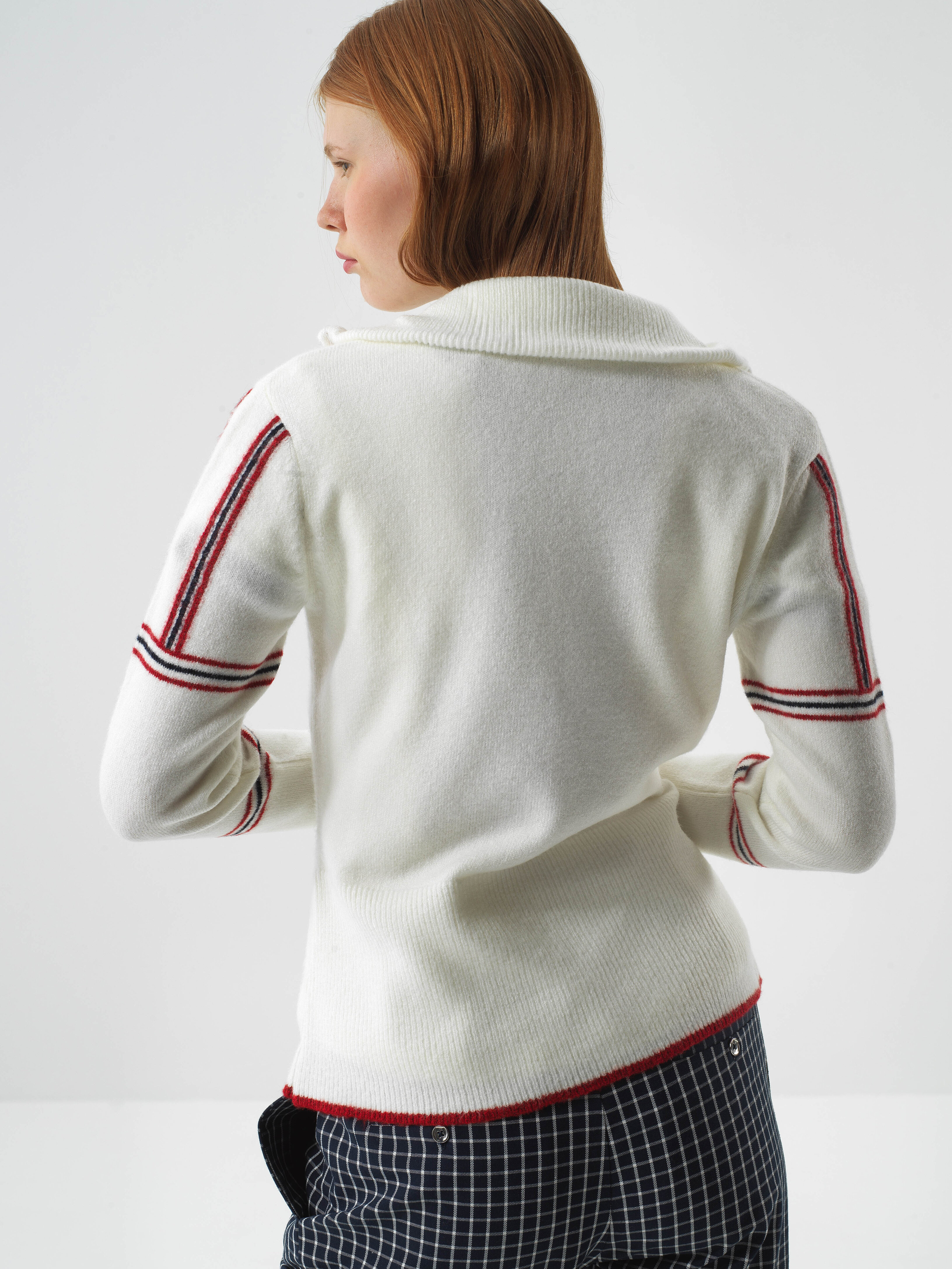 Ekru Yumuşak Dokulu Regular Fit Ceket - Xint