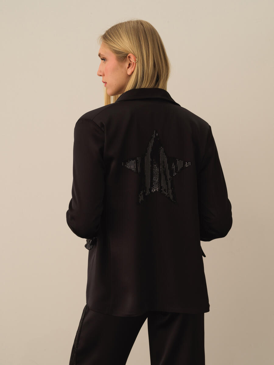 Siyah Formunu Koruyan Regular Fit Ceket