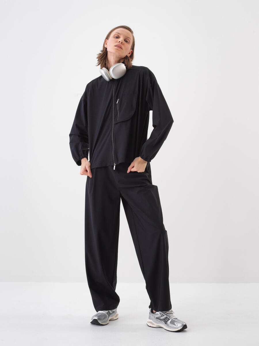 Siyah Oversize Ceket - 3
