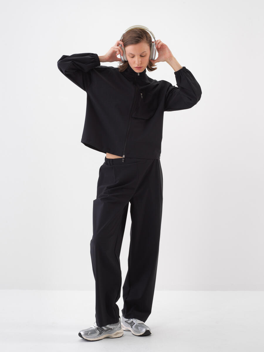 Siyah Oversize Ceket - 2