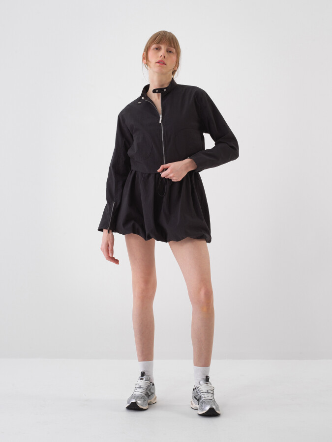 Siyah Formunu Koruyan Regular Fit Ceket (1)