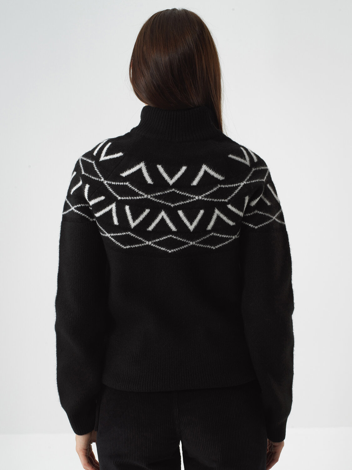 Siyah Yumuşak Dokulu Oversize Ceket - Xint