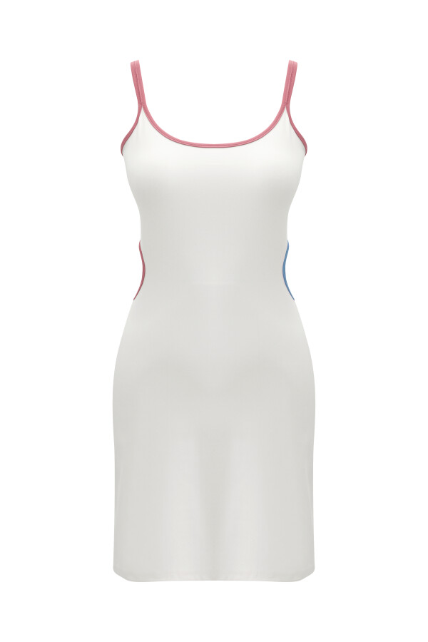 Beyaz Regular Fit Elbise - Xint