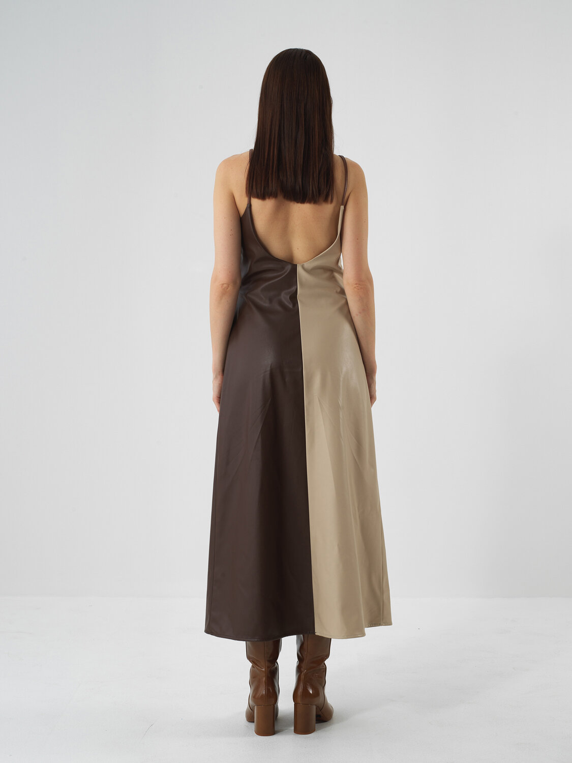 Camel Regular Fit Elbise - Xint