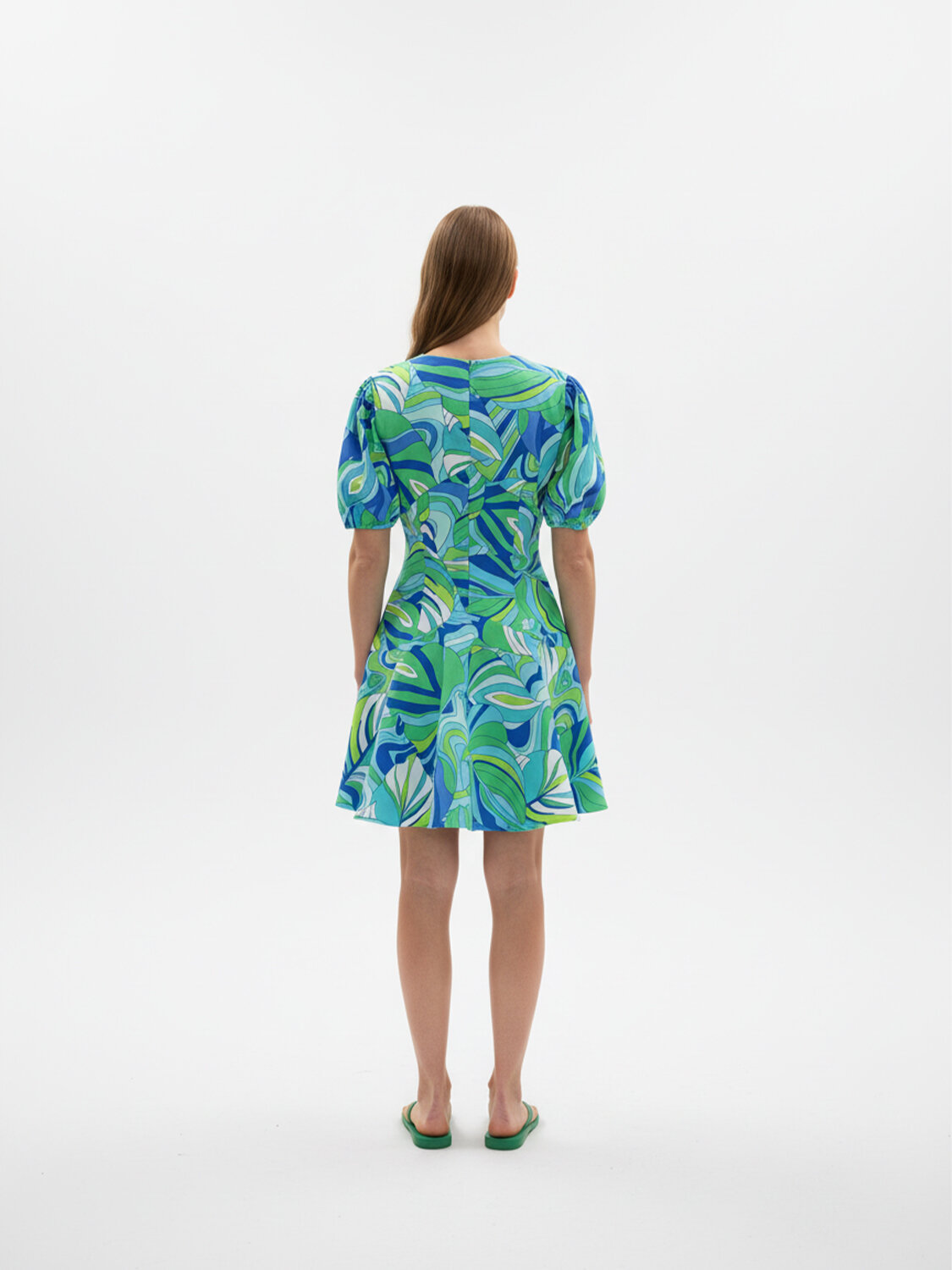 Mavi Modal Karışımlı Regular Fit Elbise - 3